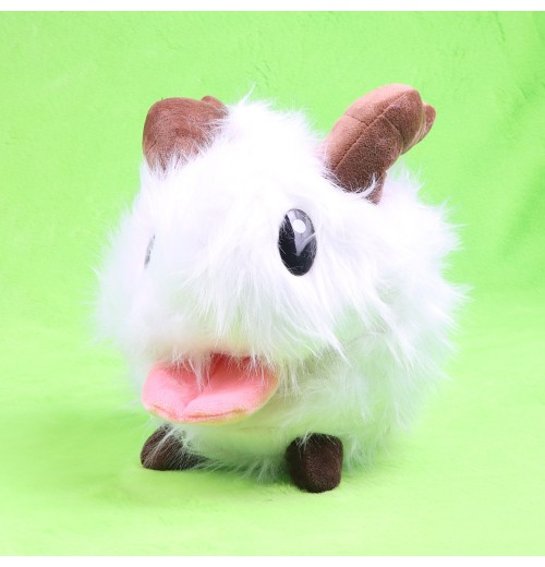 9.8in Game LOL Poro Plush Toy Poro Doll Cute Soft Stuffed Animal Kids Toys Christmas Gift Home Decor