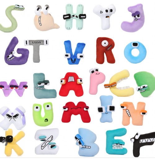 Alphabet Lore Plush Toy, 26pcs A-Z Cute Funny Stuffed Figure Doll For Kids And Adults, Birthday Choice For Fans Gifts